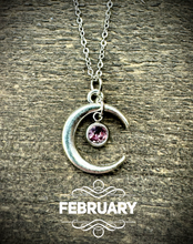 Load image into Gallery viewer, Under The Moon Birthstone Necklaces