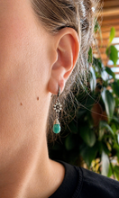Load image into Gallery viewer, Daisy Amazonite Earrings