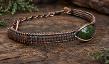 Load image into Gallery viewer, Wyoming Jade Bangle