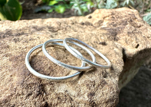 925 Sterling Silver Stacking Rings