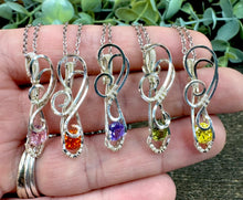 Load image into Gallery viewer, Princess Wire Wrapped Crystal Quartz Necklaces