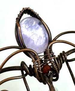 Eryn Lepidolite Elven Necklace