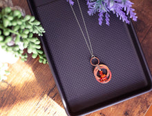 Load image into Gallery viewer, Flamed Coterie Amber Stack Necklace