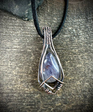 Load image into Gallery viewer, Iolite Sunstone Fay Copper Pendant Necklace