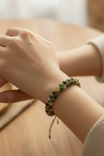 Load image into Gallery viewer, Indian Agate Lyra Weave Bracelet