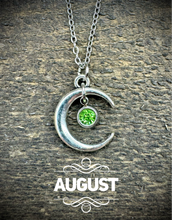 Load image into Gallery viewer, Under The Moon Birthstone Necklaces