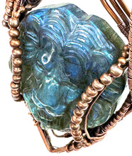 Load image into Gallery viewer, Ravion Labradorite &amp; Emerald Collar Necklace