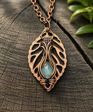 Load image into Gallery viewer, Aquamarine Copper Forest