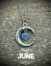 Load image into Gallery viewer, Under The Moon Birthstone Necklaces