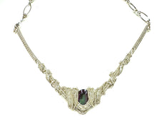 Load image into Gallery viewer, Aranel Mystic Topaz Elven Collar Necklace