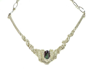 Aranel Mystic Topaz Elven Collar Necklace