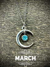 Load image into Gallery viewer, Under The Moon Birthstone Necklaces