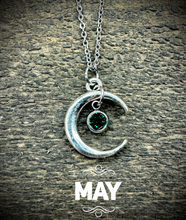 Load image into Gallery viewer, Under The Moon Birthstone Necklaces