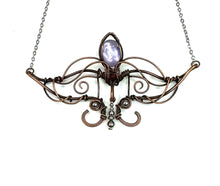 Load image into Gallery viewer, Eryn Lepidolite Elven Necklace