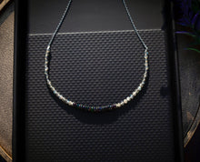 Load image into Gallery viewer, Labradorite &amp; Black Opal Choker Necklace