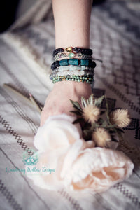 Drop Opal Lyra Bracelets