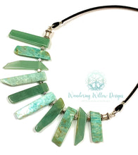 Load image into Gallery viewer, Green Goddess Necklace