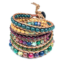 Load image into Gallery viewer, 6 Layered Boho Wrap Bracelet