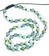 Load image into Gallery viewer, Ocean Blues Knotted Necklace