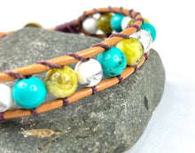 Load image into Gallery viewer, Mix Turquoise Boho Bracelet