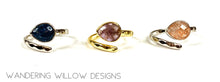 Load image into Gallery viewer, Mix Gemstone Adjustable Rings