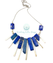 Load image into Gallery viewer, Lapis Lazuli Goddess Necklace