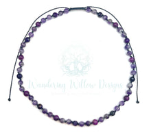 Load image into Gallery viewer, Purple Vibes Knotted Necklace