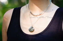 Load image into Gallery viewer, Cube Labradorite Infinity Necklace