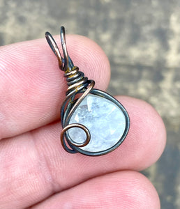 Dainty Wire Wrapped Pendants