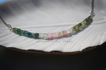 Load image into Gallery viewer, Ombré Tourmaline Infinity Necklaces