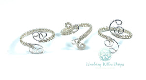 Adjustable Wire Wrap Rings