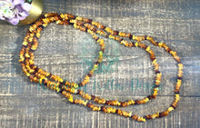 Load image into Gallery viewer, Extra Long Baltic Amber Chip Necklace