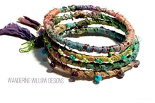 Load image into Gallery viewer, Recycled Sari Bangle SET