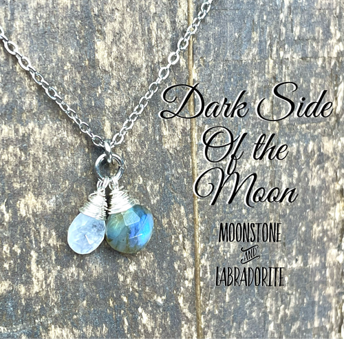 Dark Side of the Moon Necklace