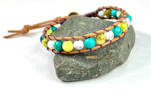 Load image into Gallery viewer, Mix Turquoise Boho Bracelet