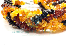 Load image into Gallery viewer, Rainbow Baltic Amber Twist Bracelet