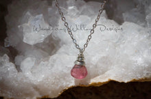 Load image into Gallery viewer, Tourmaline Tear Necklaces