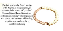Load image into Gallery viewer, Rose Quartz Stretch Bracelet